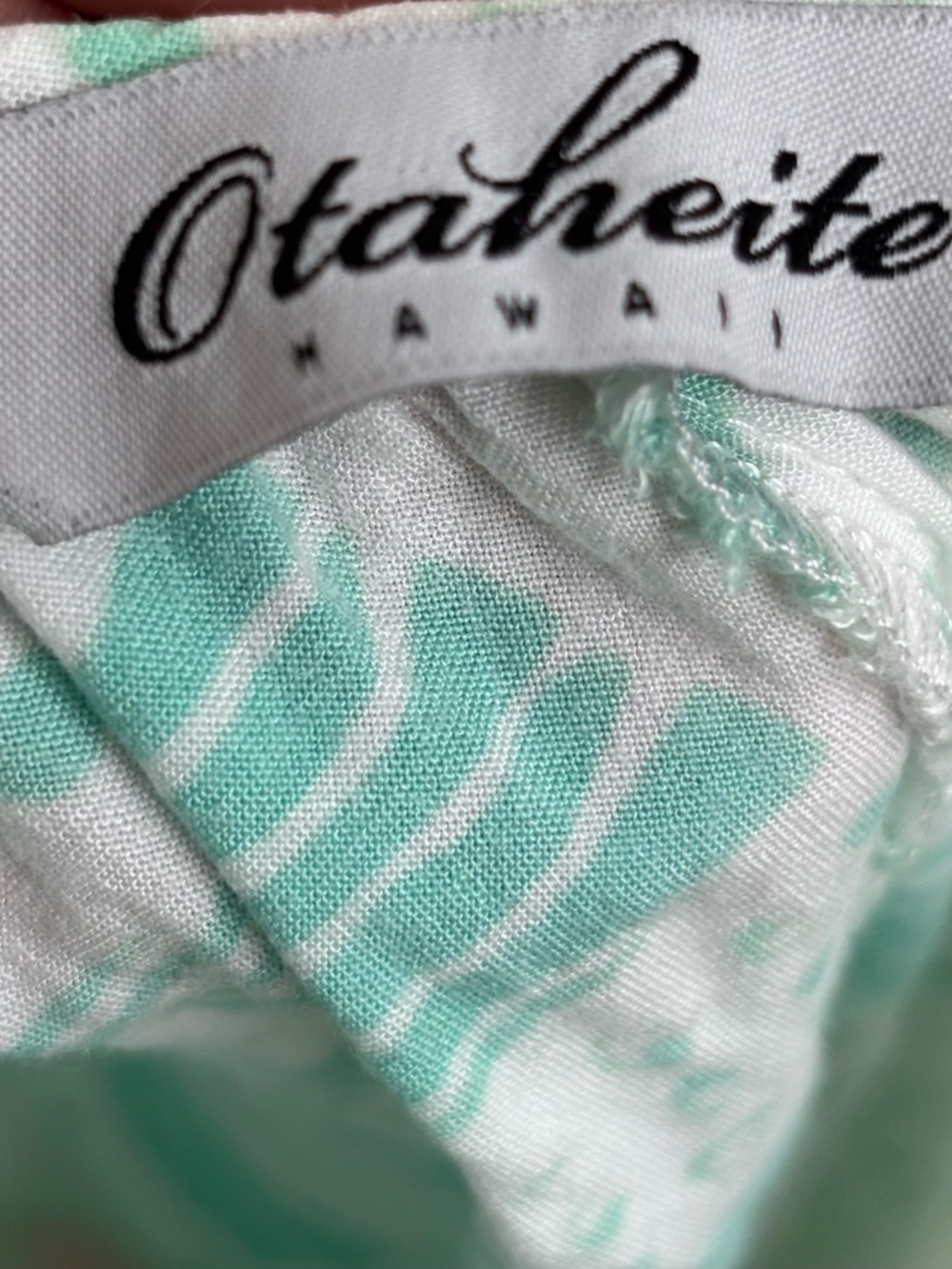 Otaheite Hawaii mini dress spring summer flowy beach vacation - Picture 9 of 9